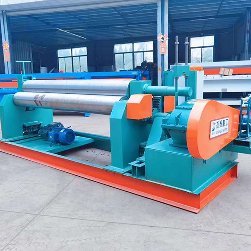 H008aa115a5af475ba95ac51f85571fcbK.webp High Quality Energy Saving 3-Roller Steel Plate Bending Machine Electric Iron Sheet Bender for Carbon Steel Stainless Gear Gear - Image 2