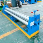 Electric Three-Roller Rolling Bending Machine Manual Plate Iron Stainless Steel Small Size for Aluminum Carbon Steel Motor Gear - Image 6