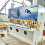 CNC Hydraulic Shearing Machine for Small Workpiece Cutting Featuring Pump Gear Motor & PLC for Stainless Steel Metal Plates - Image 2