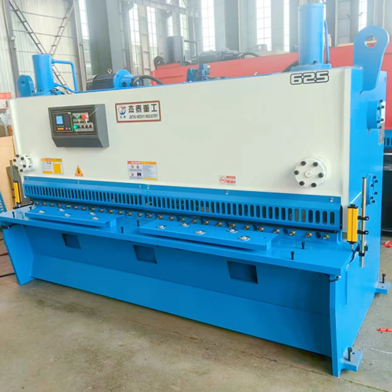 H44a5f343c7824cf1a88c4988c220b9914.webp High Performance QC11K-6*2500 Hydraulic Guillotine Plate Shear Machine Photoelectric Protection Safer Design Pump Gear Motor - Image 2