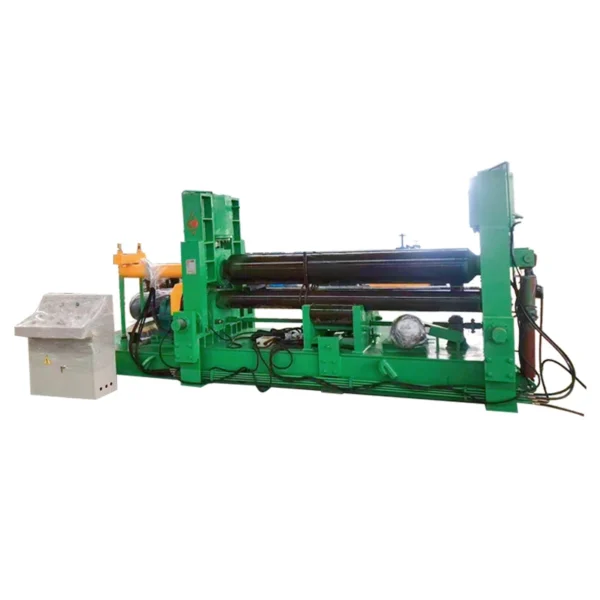 Automatic Universal Hydraulic 3 Rolls Plate Bending Machine Big Model Stainless Steel Upper Roller Roll Forming Sheet Rolling