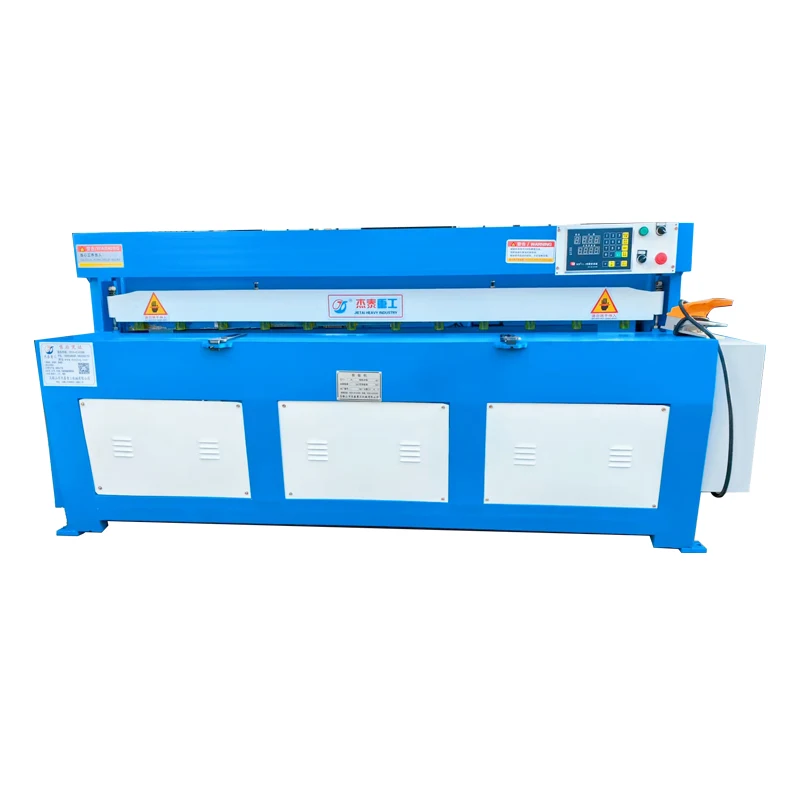 H4c4b56773eaa48d9a1816bf656df0e3a3.webp Small Electric Plate Shears MD11 Numerical Energy-Saving Environment-Friendly Accurate Fixed Length Automatic Motor Simple - Image 2