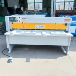 High Performance Electric Metal Sheet Shearing Machine Low Price Plate Shear Machine Direct Gear Motor PLC Stable Pump - Image 2
