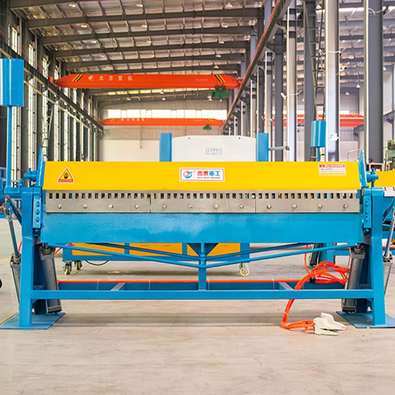 H533298124f6e4cf3ad2d40d9e09abd45f.jpg Pneumatic Common-plate Flange Folding Machine for Aluminum PVC Ventilation Duct Flange Bending Flanging Equipment Bearing Gear - Image 2