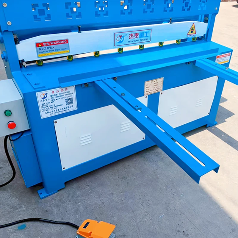H5cdf6ba6a313435a841c30a72597cd2fU.webp Environment-Friendly Electric Plate Shears Energy-Saving with Convenient Accurate Front Positioning Device Shearing Machines - Image 6