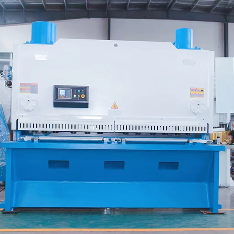 H6685690ff95b4615b053d96d367c695aX.webp Essential Components QC11K Gate-Type Hydraulic Shearing Machine Featuring MD11 Control System with Pump Gear Motor and PLC - Image 2