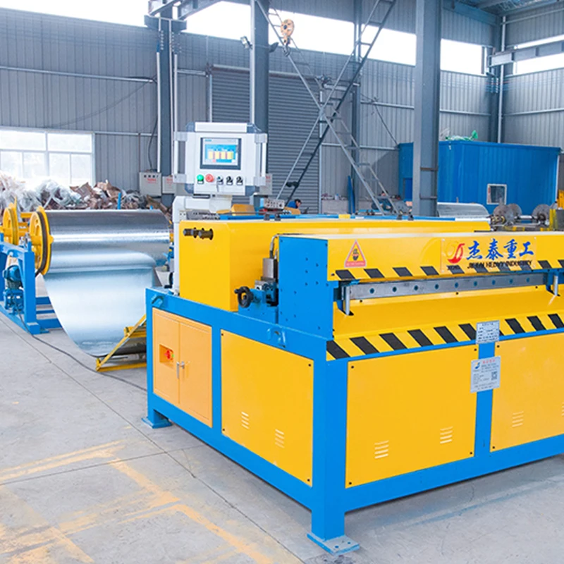 H66f9549d81a049eb849298e2e09cd791u.webp CNC Full Production Line Integrated Coil Uncoiling Punching Cutting Machine for Air Duct Cutting for Metal Product Processing - Image 3