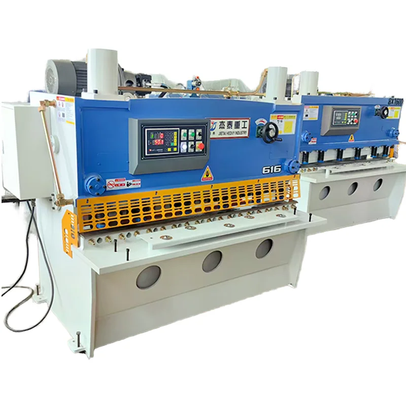 H6961c5c56a4942508ea3e286cd32d3f97.webp Automatic CNC Shearing Machine for Sheet Metal & Small Workpieces for Stainless Steel Plate Construction - Image 1