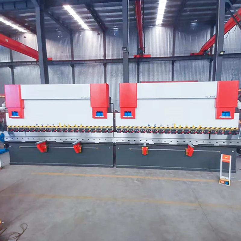 H6e2774dae65b49e382af8dad5b4d95d3S.webp High-Precision CNC Control System Automatic Hydraulic Press Brake Double-Machine Linkage for Aluminum Pump Bearing Gear - Image 3