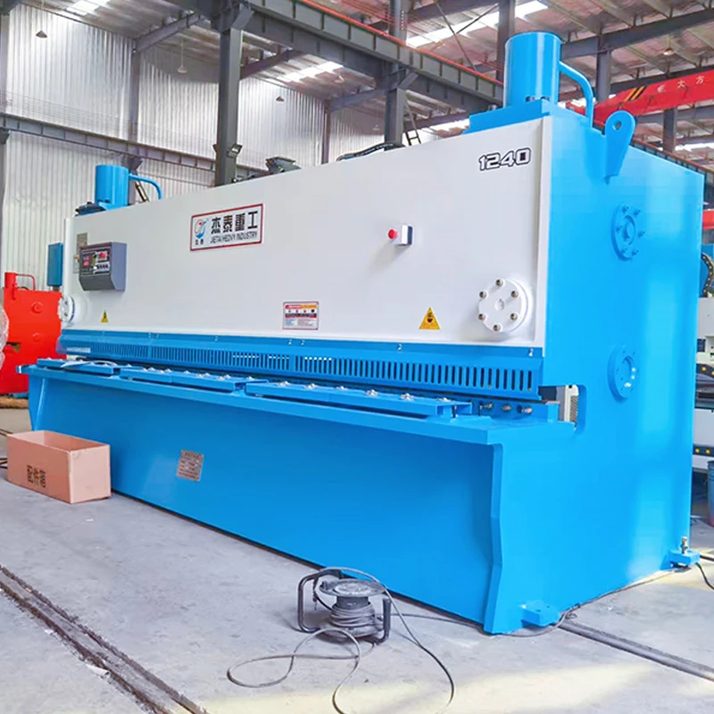 H8013e4c6bb274a17800966c68c2f7fbex.webp Essential Components QC11K Gate-Type Hydraulic Shearing Machine Featuring MD11 Control System with Pump Gear Motor and PLC - Image 5