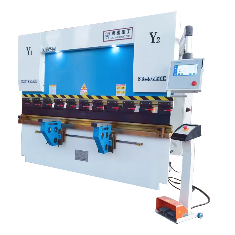 H82ddc1ab7a81446ca66fb9e24f99f648H.webp Equipped with the Double-servo TP10 System. This High-quality CNC Hydraulic Bending Machine Features Simple Operation - Image 5