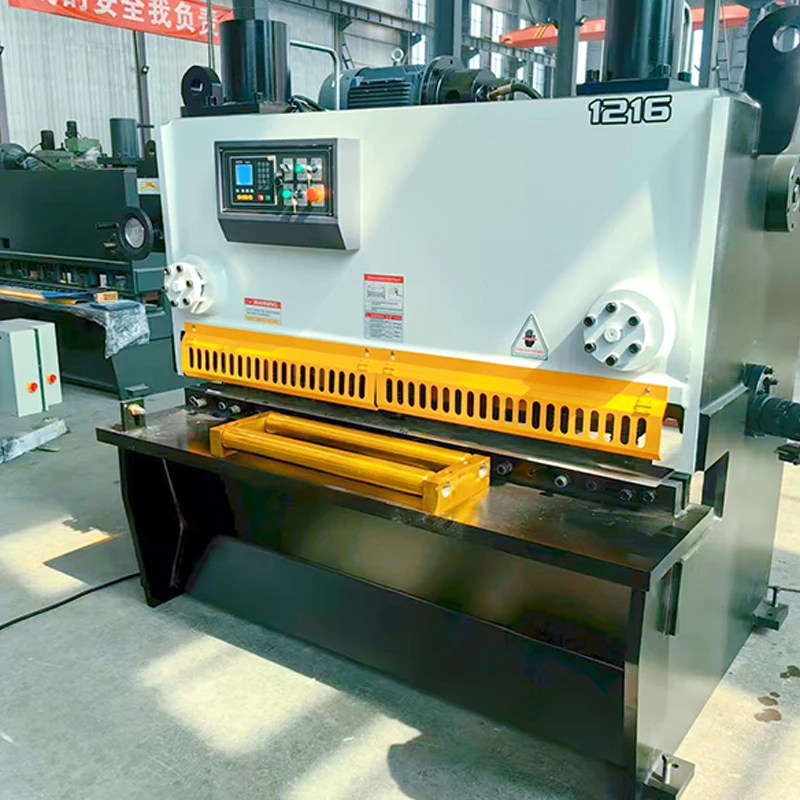 H877db8fc60284e3dadfd1441ffa48867H.webp Essential Components Hydraulic QC11K Gate-Type Shearing Machine with MD11 Control System Featuring Pump Gear Motor PLC - Image 6
