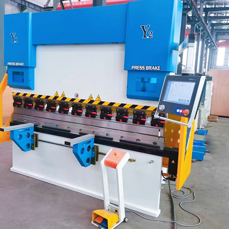 H87a10da05cea48db9cb58b5dea4a63edO.webp Fully Automatic Hydraulic Torsion Bar CNC Metal Sheet Bending Plate Folding Machine with Motor Pump Bearing Gear Core Components - Image 3