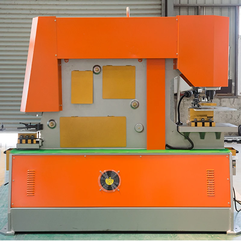 H9a4fe4becbf643d2ab6f41681d39c7dfa.webp Construction Industries Combined Punching & Shearing Equipment Hydraulic Ironworker Machine - Image 2