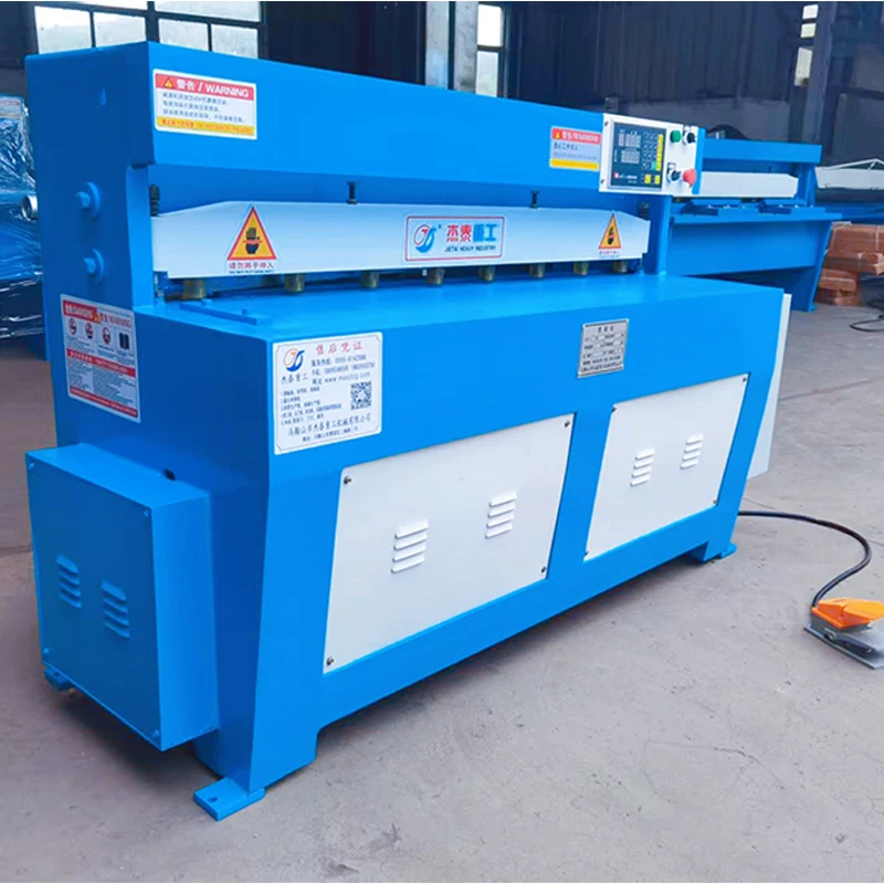 Ha4a5fdcbf5764116a1efbda264b3cab7M.webp Small Electric Plate Shears MD11 Numerical Energy-Saving Environment-Friendly Accurate Fixed Length Automatic Motor Simple - Image 5