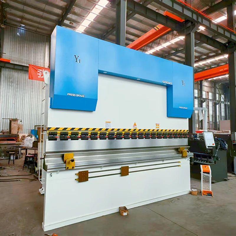 Hac2bd2d7cf8c417fb39587fc63381f43G.webp 4+1 Axis CNC Automatic Hydraulic Press Brake Fold Sheet Metal Aluminum Bending Machine End Forming Included for Carbon Steel - Image 3