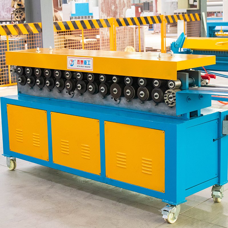 Hac75b47ca49e4daf8a30b4c67df9eae1D.jpg Double-Sided Air Duct Manufacturing Machine with Common Plate Flange Inclusive Flange Forming Hook Clip Core Motor Component - Image 3