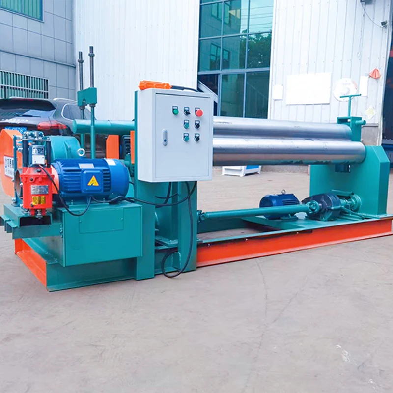 Hb12a4be1c4654207a58cc17d7b9aa80cC.webp High Quality Energy Saving 3-Roller Steel Plate Bending Machine Electric Iron Sheet Bender for Carbon Steel Stainless Gear Gear - Image 3