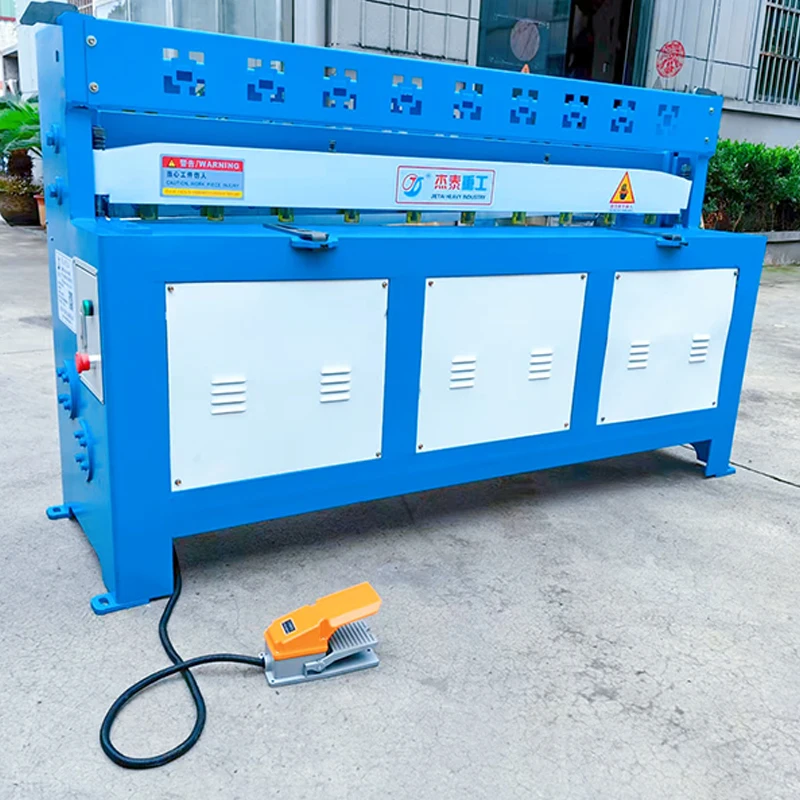 Hb65f70346d654ea0b109117333023edep.webp Convenient Hand-Cranked Operation Energy-Efficient Electric Plate Shears Environment-Friendly Gear Motor Shearing Machines - Image 4