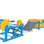 CNC Full Production Line for Air Duct Cutting Integrated Coil Uncoiling Punching Cutting Machine for Metal Products