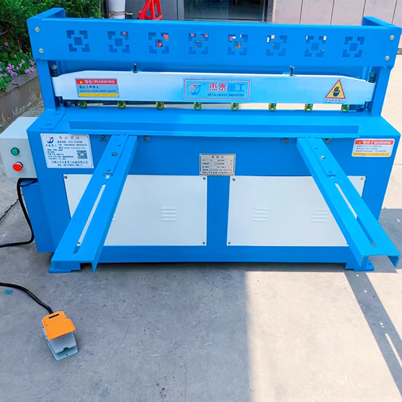 Hc22570bce8b64230aaaa3677729bf6b4U.webp Accurate Electric Plate Shears Convenient Front Positioning Energy-Saving Environment-Friendly Shearing Machines Gear Core - Image 3