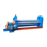 Electric Three-Roller Rolling Bending Machine Manual Plate Iron Stainless Steel Small Size for Aluminum Carbon Steel Motor Gear