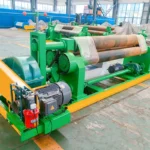 High Quality Energy Saving 3-Roller Steel Plate Bending Machine Electric Iron Sheet Bender for Carbon Steel Stainless Gear Gear - Image 4