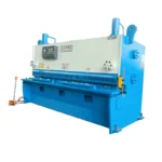 High Performance QC11K-6*2500 Hydraulic Guillotine Plate Shear Machine Photoelectric Protection Safer Design Pump Gear Motor