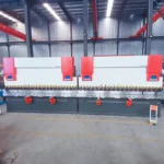 Automatic Double-Machine Linkage Hydraulic Press Brake High-Precision CNC Control System for Aluminum Stainless Steel Core Pump - Image 3