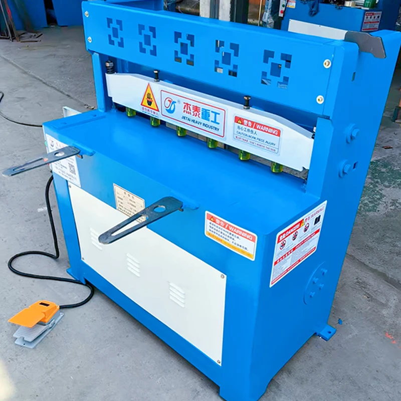 Hf4420237d8dd4e00b398e3da482f6596M.webp Small Size Electric Plate Shears Energy-Saving Environment-Friendly 600mm Cutting Capacity with Core Motor for Limited Space - Image 4