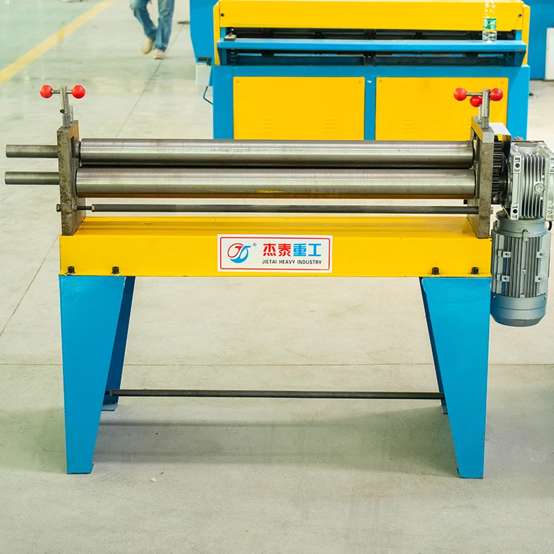 Hf4ce0a01a99c434a9c02212f6ffe55b77.webp Hot Sale Electric Eccentric Samsung Plate Bending Machine Manual Electric 3 Roller Steel for Duct Making Top Metal Sheet Rolling - Image 6