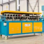 Double-Sided Air Duct Manufacturing Machine with Common Plate Flange Inclusive Flange Forming Hook Clip Core Motor Component - Image 6