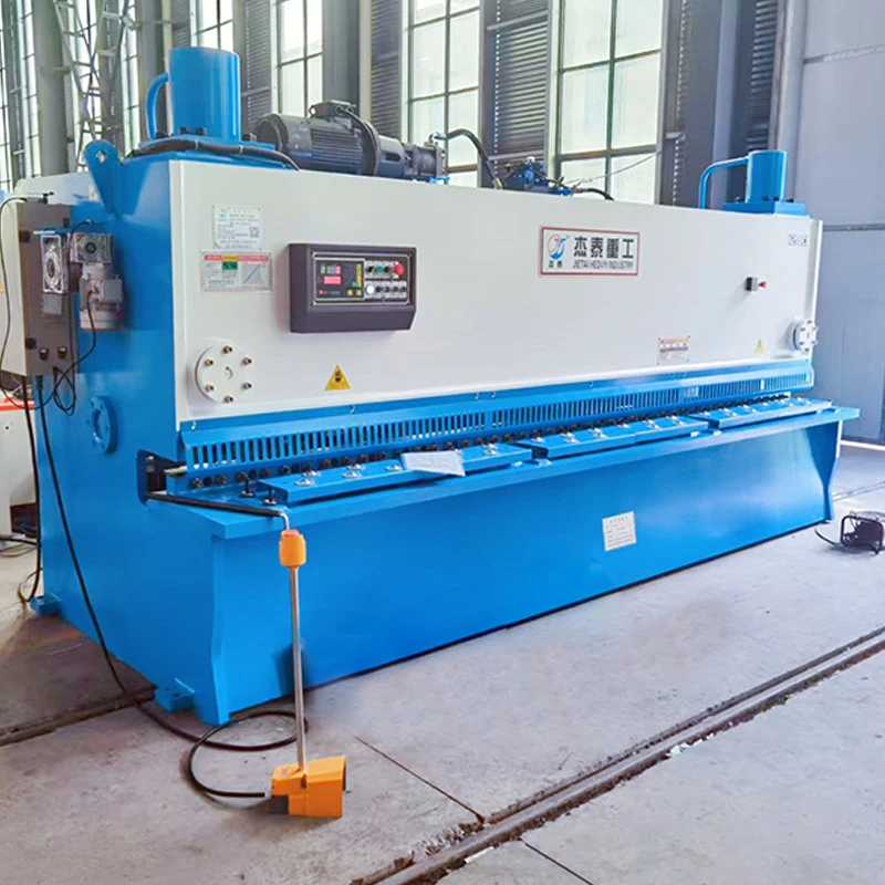 Hfc4d7b6ab27a4d189f4b156f6def4ef8X.webp Essential Components Hydraulic QC11K Gate-Type Shearing Machine with MD11 Control System Featuring Pump Gear Motor PLC - Image 3