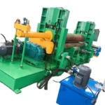 Universal Hydraulic 3 Rolls Plate Bending Machine Big Model Upper Roller Stainless Steel Roll Forming Sheet Rolling Bending